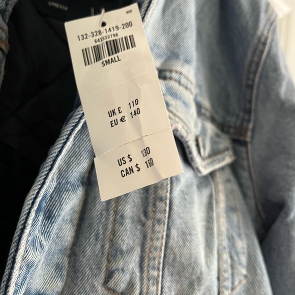 Vintage Y2K fleece lined Ambercrombie and Fitch Jean Jacket - Picture 7 of 10